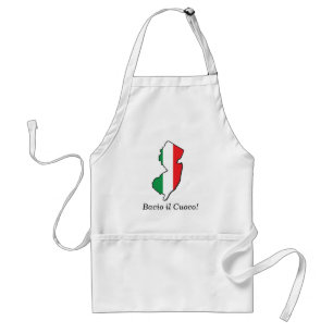 Lite italienkvinna förkläde