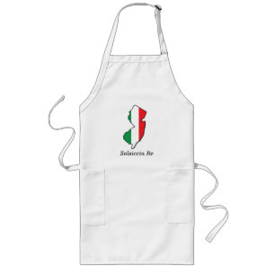 Lite italienmanar förkläde för BBQ