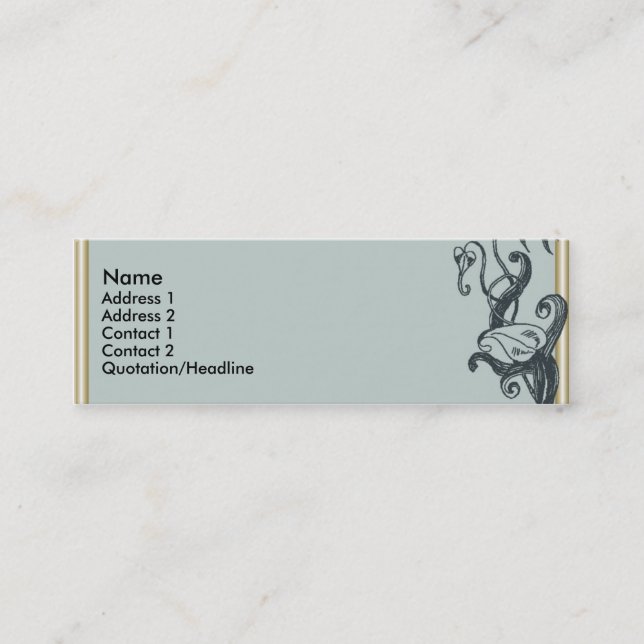 Lite Jack Mini Visitkort (Framsida)