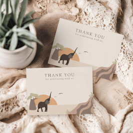 Lite jordnöt | Boho Jungle Safari Tack Kort