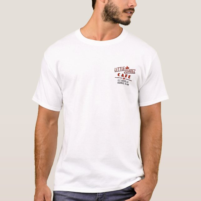 Lite Juarez CafeSombrero Tee Shirt (Framsida)