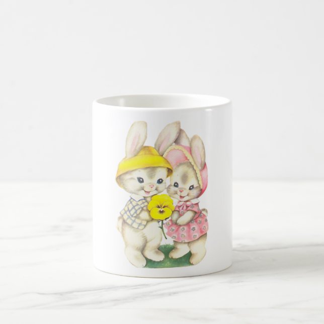 Lite kaniner kaffemugg (Center)