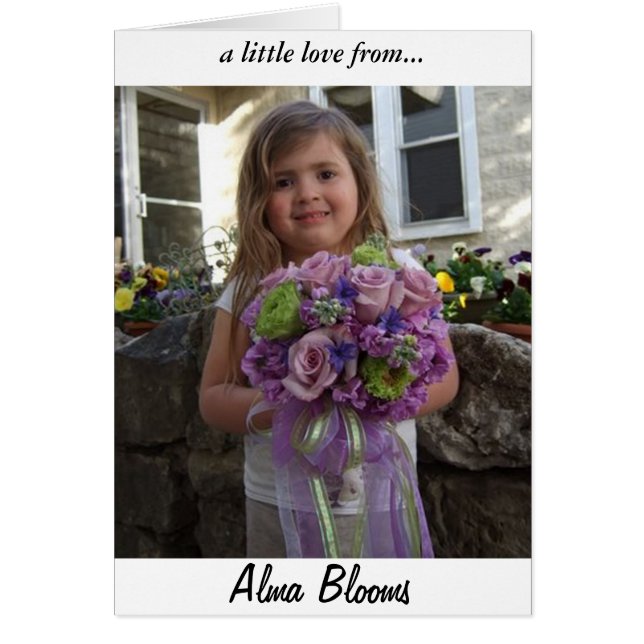 lite kärlek hälsningskort (Framsidan)