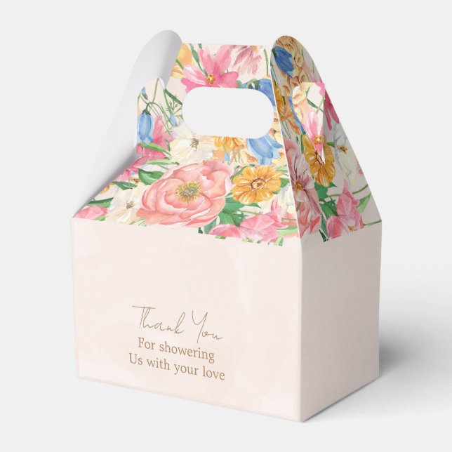 Lite kärlek i en babydusch i burk presentaskar (Framsidan Sidan)