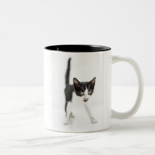 Lite katt Två-Tonad mugg