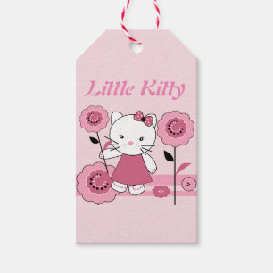 Lite kattunge presentetikett