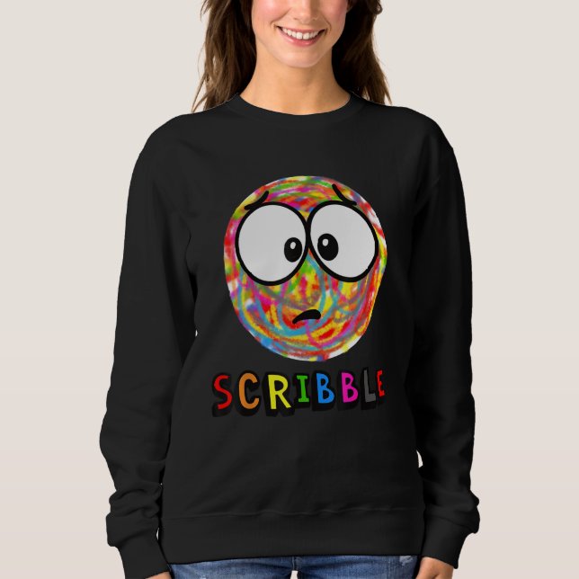 Lite klottecken t shirt (Framsida)