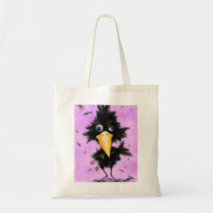 Lite Kråka med Ro Tote Bag - gentleman Tygkasse