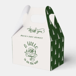 Lite läglig Camper-minimalistisk baby-grönt Presentaskar