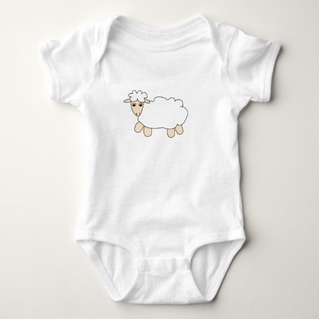Lite Lamb Tee Shirt (Framsida)