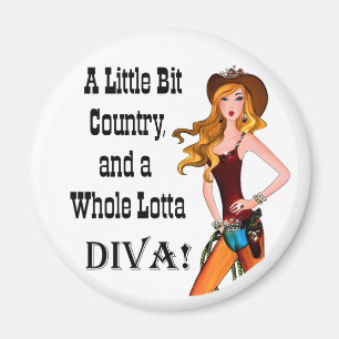 Lite Land och en hel Lotta DIVA! Magnet