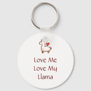 Lite Llama Nyckelring