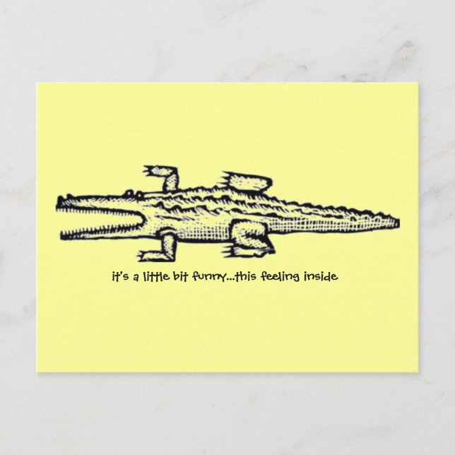 lite lustigt vykort (Framsida)