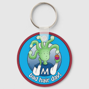 Lite Medusa. Dåligahårdag! Nyckelring