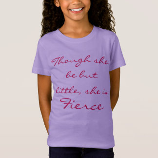 Lite men fierce. tee shirt