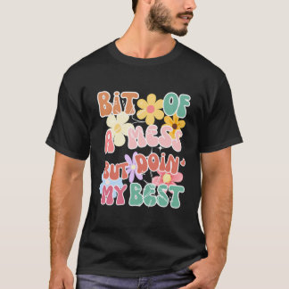 Lite men gör mitt bästa. t shirt