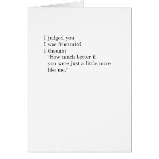 "lite mer ", hälsningskort