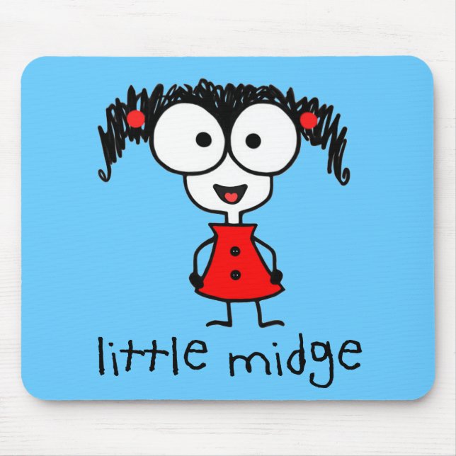 Lite Midge Mousepad Musmatta (Framsidan)