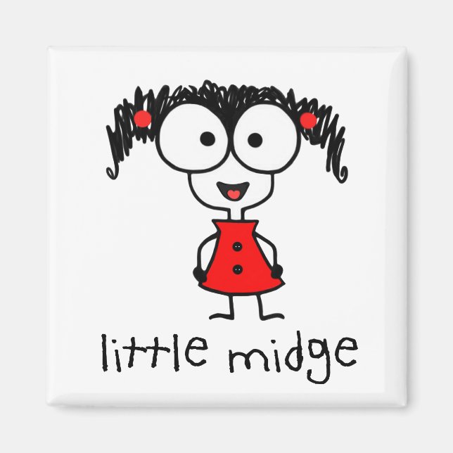 Lite Midgemagnet Magnet (Framsidan)