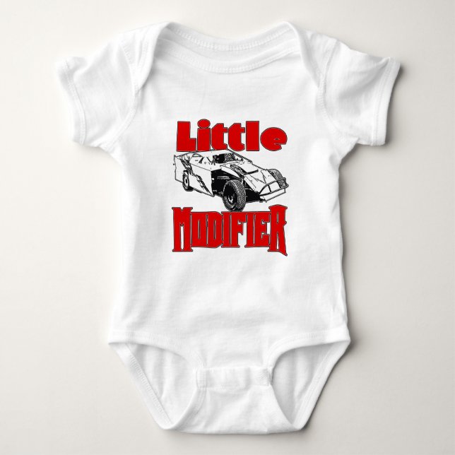 Lite modifikator - smuts ändrad tävla t-shirt (Framsida)