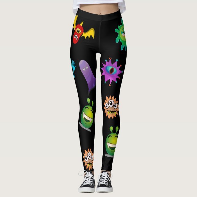 Lite monster leggings (Framsida)