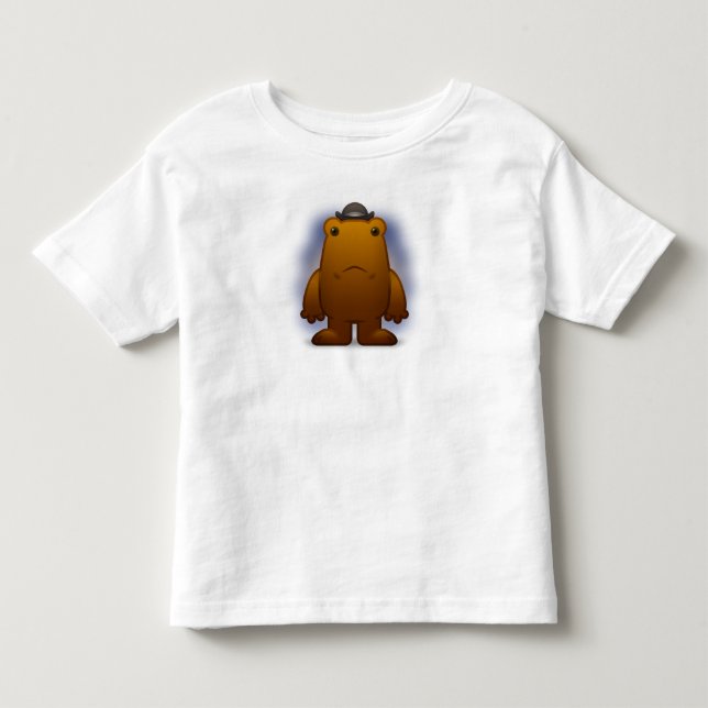 Lite monster - småbarnutslagsplats t-shirt (Framsida)