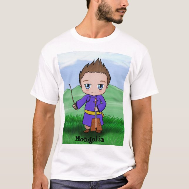 Lite morinkhuurspelare tee shirt (Framsida)