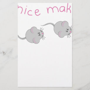 Lite möss brevpapper