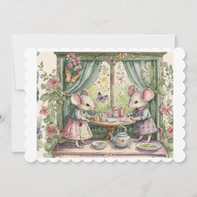 Lite mus. julkort (Framsida)