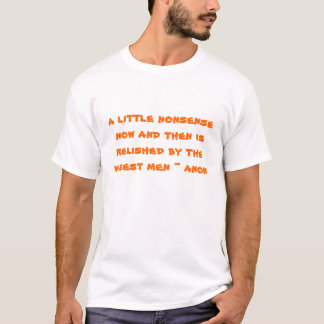 lite nonsens t-shirt