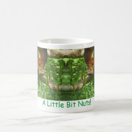 "Lite Nöt", Röda ekorrar uppifrån och ned. Kaffemugg