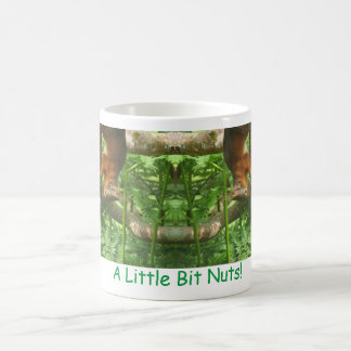 "Lite Nöt", Röda ekorrar uppifrån och ned. Kaffemugg