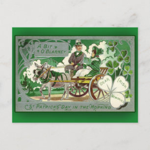 Lite O'Blarney St. Patrick's Day Cards Vykort