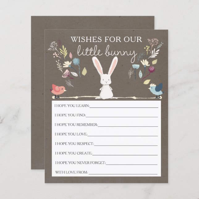 Lite Önskemål till Baby (Fram/baksida)