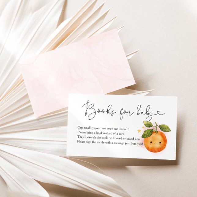 Lite Orange, babyskor Bokar för Baby Tilläggskort (Skapare uppladdad)