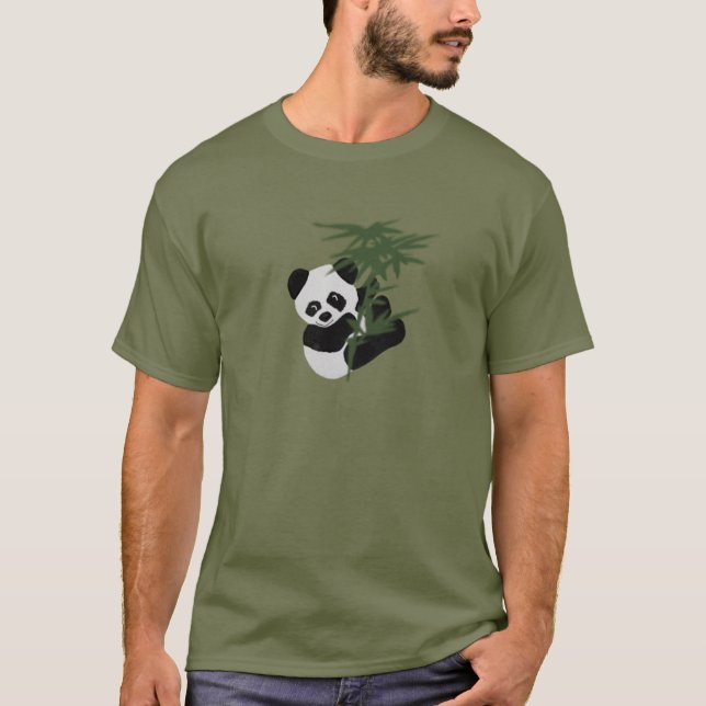 Lite pandaen tee shirt (Framsida)
