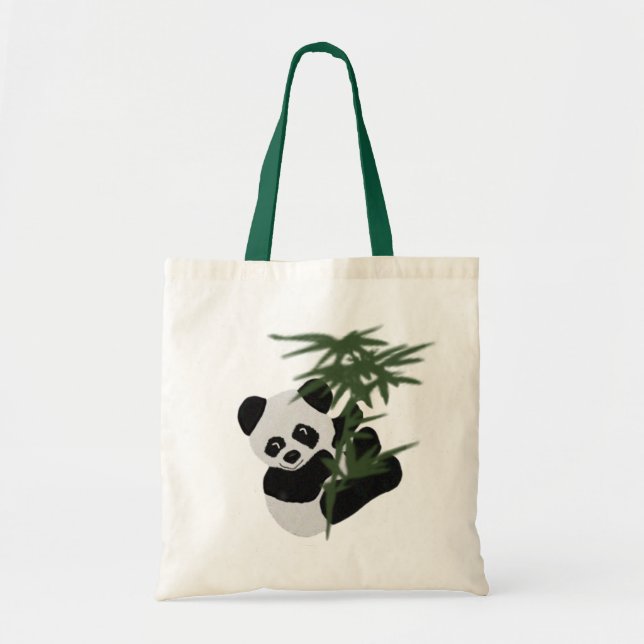 Lite pandaen tygkasse (Framsidan)