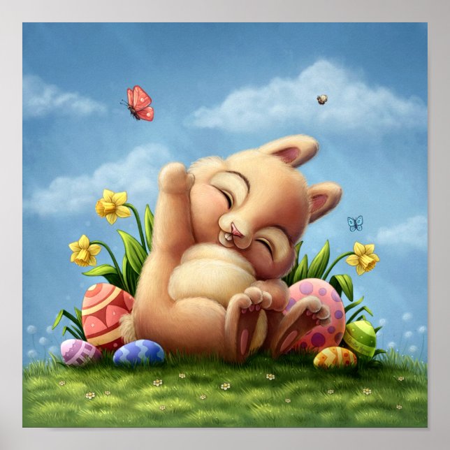 Lite Påskhare Poster (Framsidan)