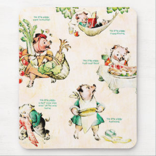 Lite Piggies Mousepad Musmatta