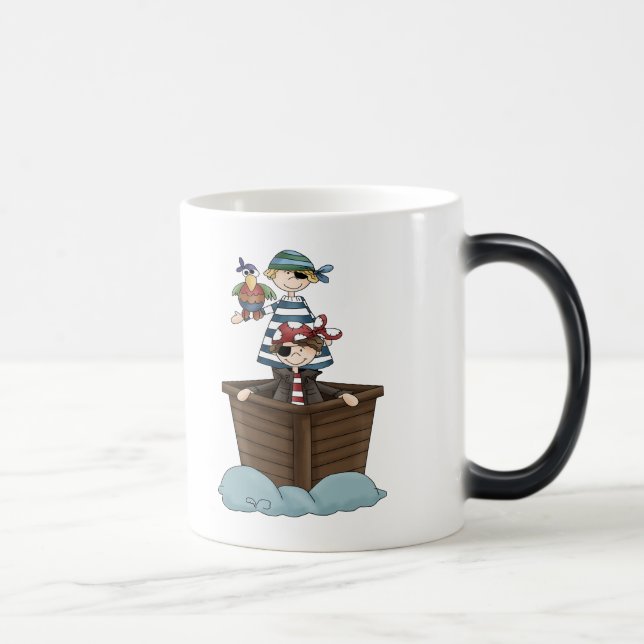 Lite pirater magisk mugg (Höger)