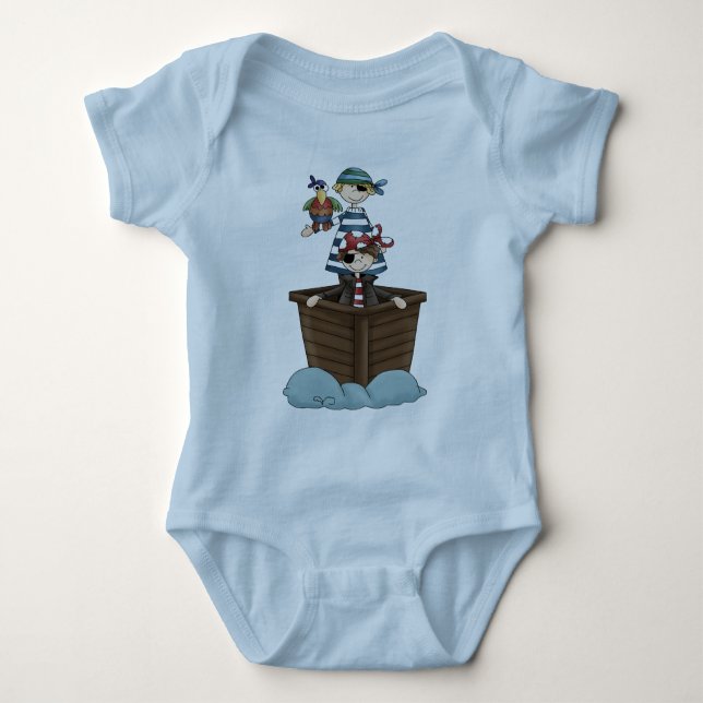 Lite pirater tee (Framsida)