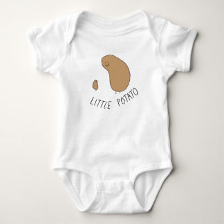 Lite potatisbabysuit tee shirt