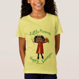 Lite Princess - lyckliga Kwanzaa T-shirt