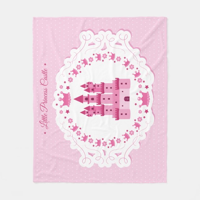 Lite Princess Rockera Fleecefilt (Framsidan)