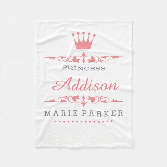 Lite Princess Skinna Filt (Framsidan)