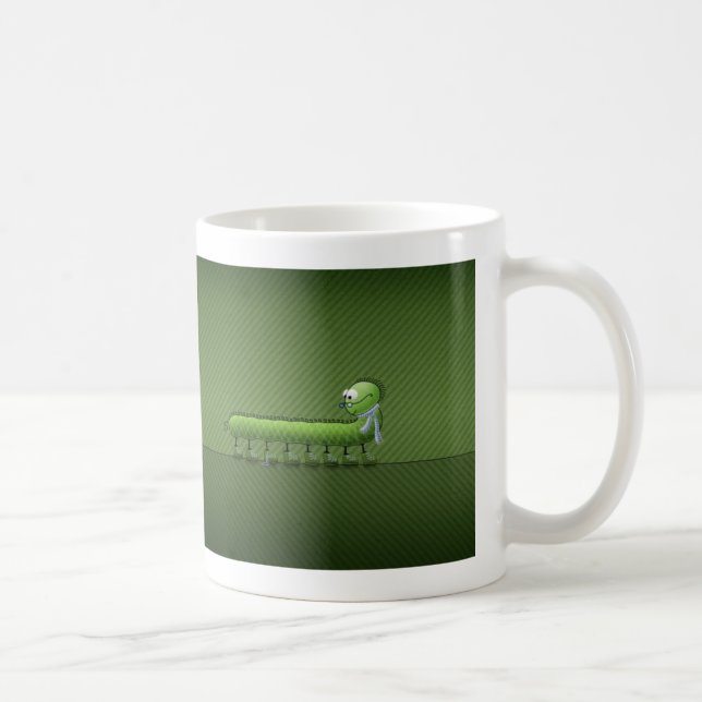 Lite problem (grönt) kaffemugg (Höger)