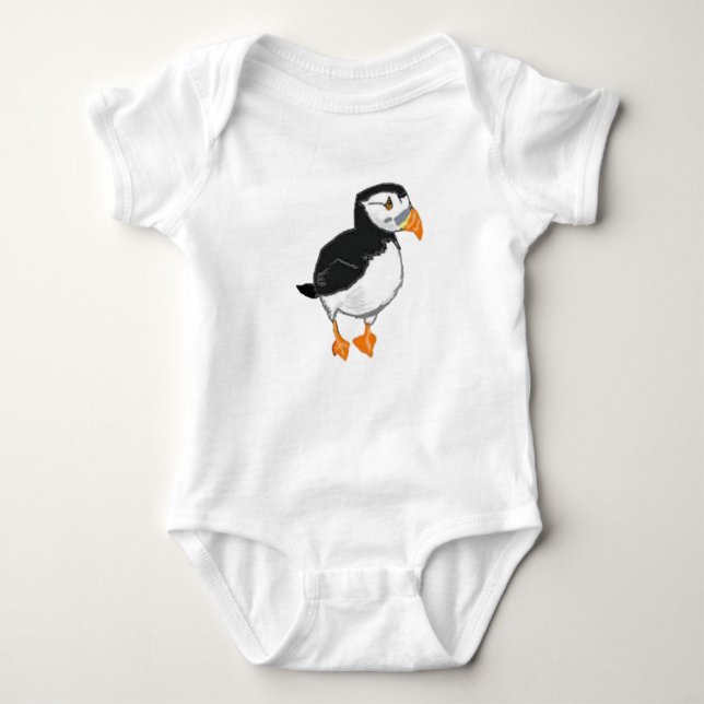 Lite Puffin Tee Shirt (Framsida)