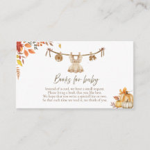 Lite Pumpkin Bokar för Baby, Tvätt Boho Fall