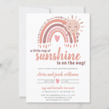 Lite Ray från Sunshine Boho Baby Shower