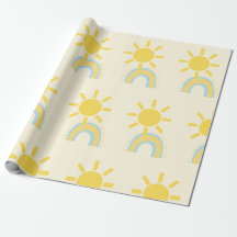 Lite Ray från Sunshine Wrapping Papper